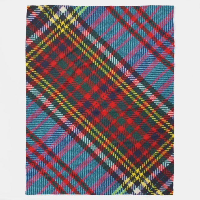 Couverture 2 d'ouatine de tartan d'Anderson (Devant)