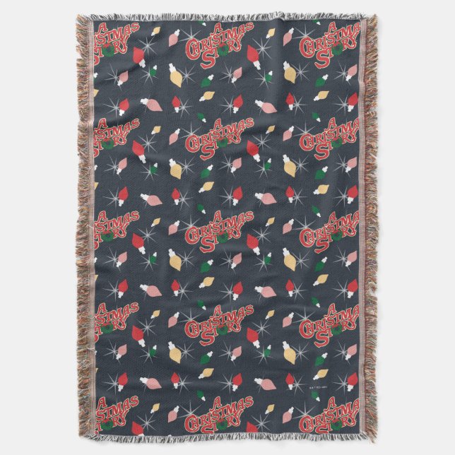 Couverture A Christmas Story | Christmas Lights Pattern (devant Vertical)