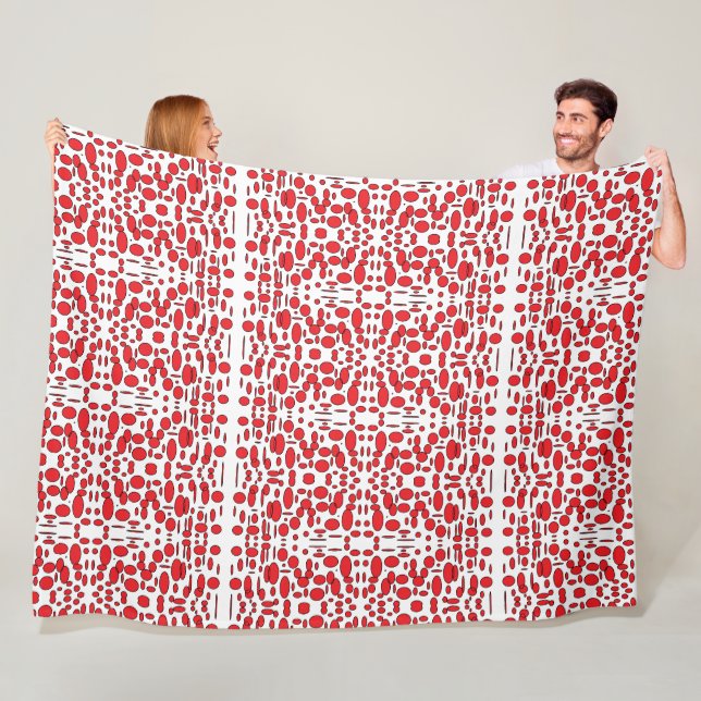 Couverture à jetons blanche pour canapé - DouxSoft (En situation)