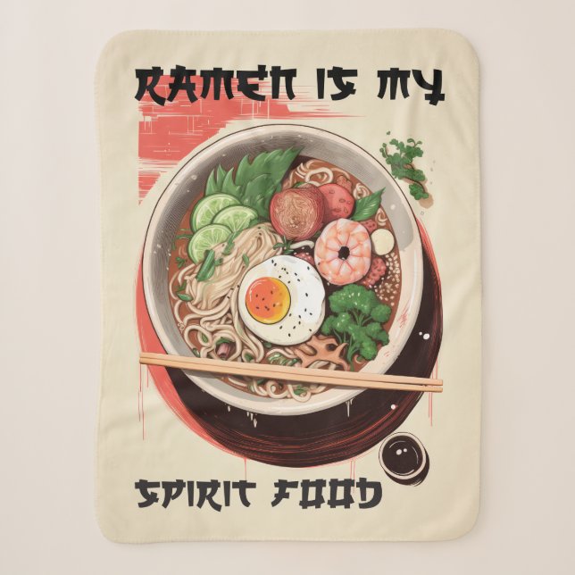Couverture à thème Ramen pour Ramen Lover (Devant)
