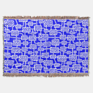 Couverture Abstrait 041113 - Blanc sur bleu