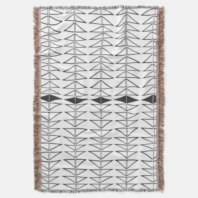 Couverture Abstrait noir blanc Formes Motif ironique (devant Vertical)