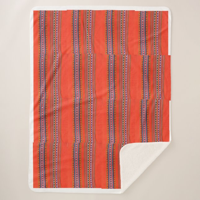 Couverture aguayo bolivienne (Devant)