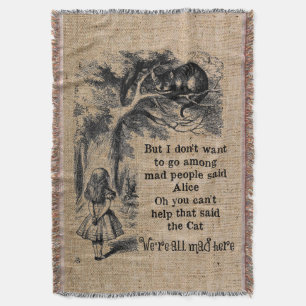 Couverture Alice au pays des merveilles ; Chat de Cheshire