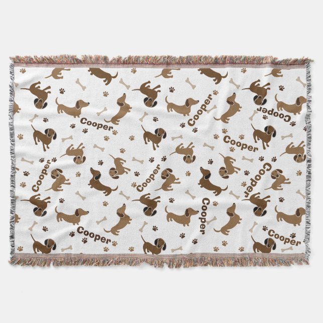 Couverture Amour Pour Dachshund (Devant)