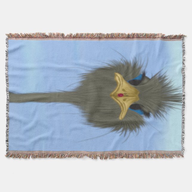 Couverture Amusant Ostrich George Et Mignonne Ladybug (Devant)