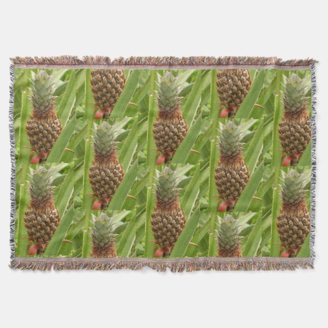 Couverture Ananas sauvage Fruit tropical dans la nature (Devant)
