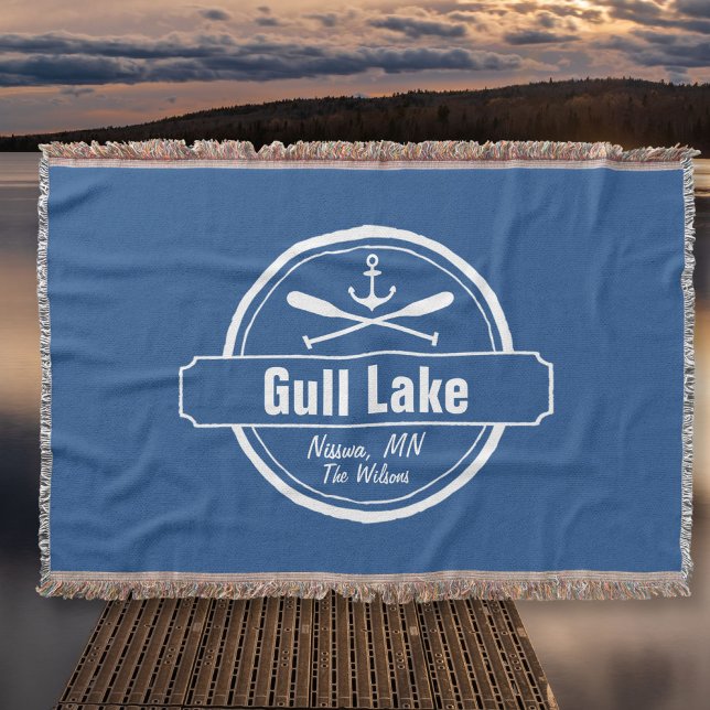 Couverture Ancrage de Gull Lake Minnesota, ville de pagaies e (Créateur téléchargé)