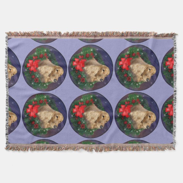 Couverture Anglais Cocker Spaniel Christmas (Devant)