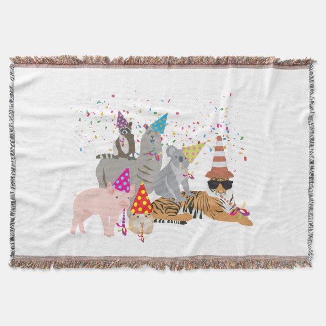 Couverture Animaux - Beaux animaux ayant une fête (Devant)