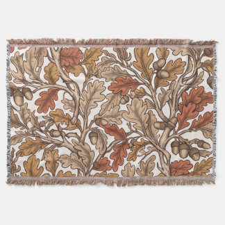 Couverture Antique Terracotta Chênes