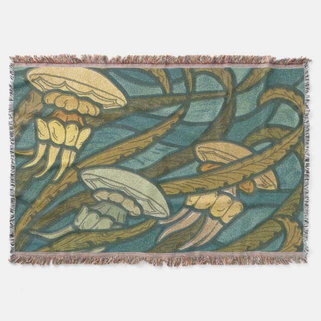 Couverture Aqua de calmar et Motif jaune (Devant)