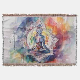Couverture Aquarelle Chakra