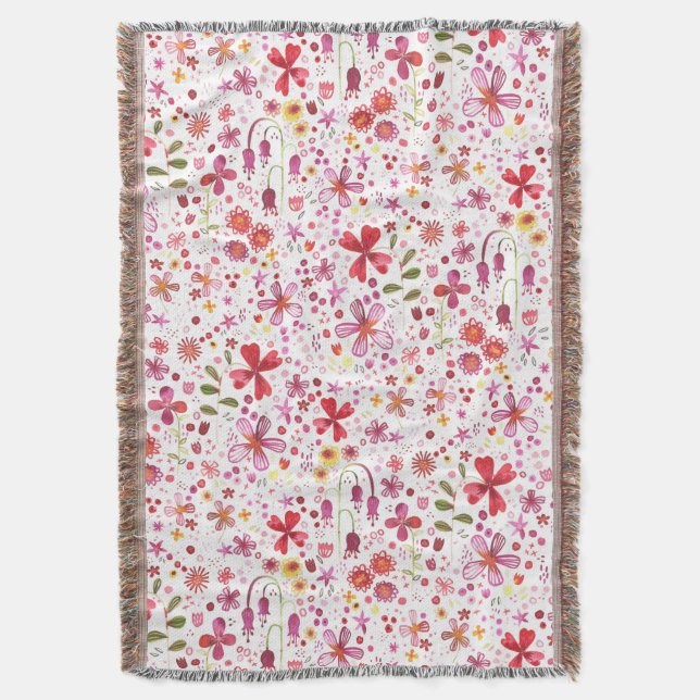 Couverture Aquarelle de fleurs sauvages (devant Vertical)