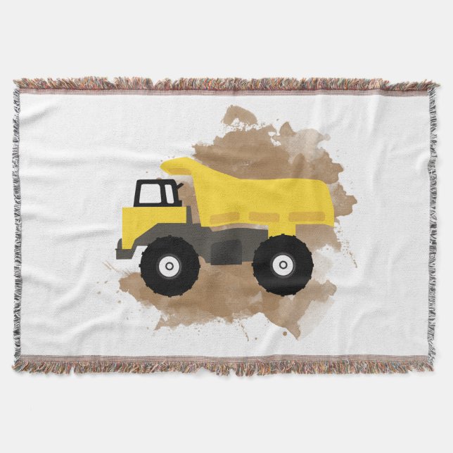 Couverture Aquarelle de la boue du véhicule de construction d (Devant)