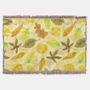 Couverture Aquarelle motif d'automne 2