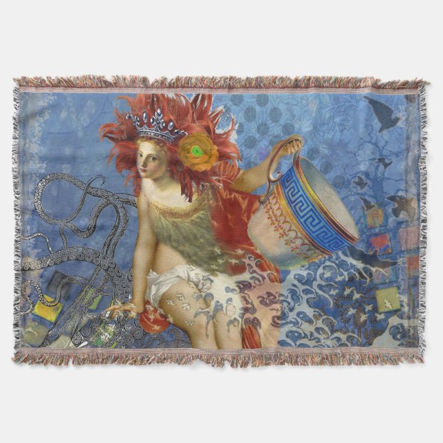 Couverture Aquarius Mermaid Bleu gothique (Devant)