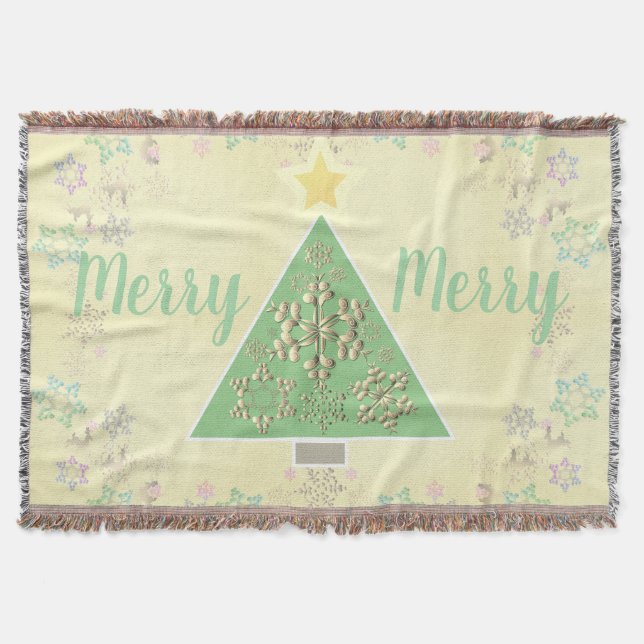 Couverture Arbre de Noël & Blanche Neige (Devant)