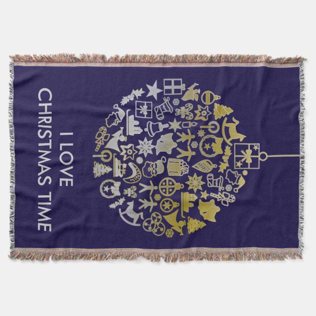 Couverture Arbre de Noël Ornement boule + vos idées (Devant)