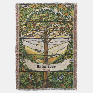 Couverture Arbre fruité personnalisé de famille