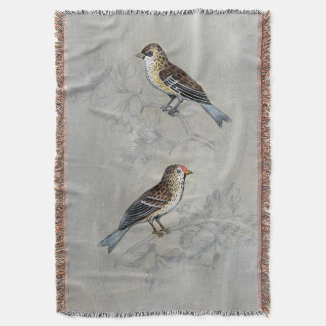 Couverture Argent | Deux oiseaux (devant Vertical)