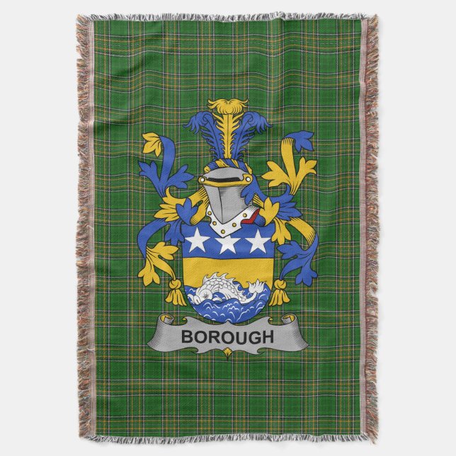 Couverture Armoiries de l'Irlande Family Crest Irlande (devant Vertical)