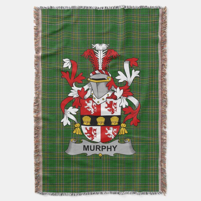 Couverture Armoiries de Murphy irlandais (moucherie) Armoirie (devant Vertical)