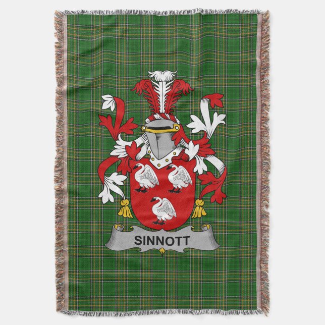 Couverture Armoiries de Sinnott ou de Synnott d'Irlande Armoi (devant Vertical)