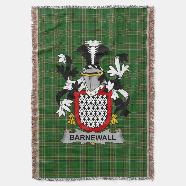 Couverture Armoiries irlandaises Barnewall Family Crest Irlan (devant Vertical)