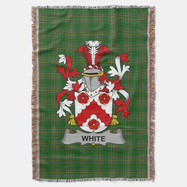 Couverture Armoiries irlandaises blanches ou blanches de blan (devant Vertical)