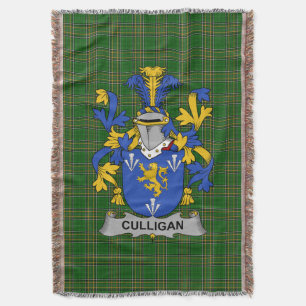 Couverture Armoiries irlandaises Culligan ou McColgan Family 