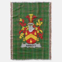Armoiries irlandaises d'Abbott Famille Crest Irlan