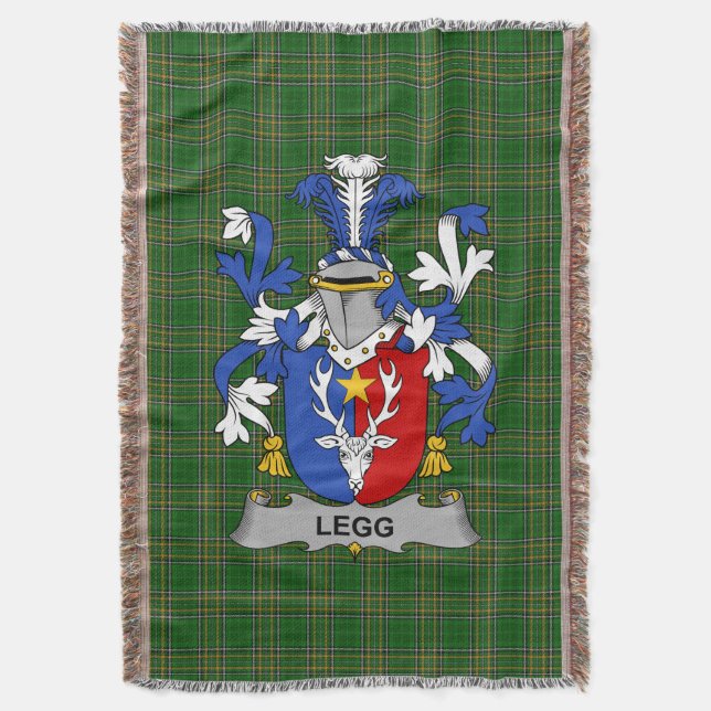 Couverture Armoiries irlandaises de jambe ou de jambe d'armoi (devant Vertical)