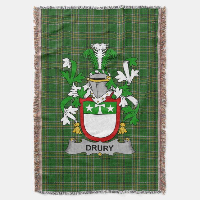 Couverture Armoiries irlandaises de la famille Drury ou McDru (devant Vertical)