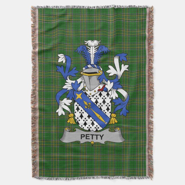 Couverture Armoiries irlandaises de petite taille Famille Cre (devant Vertical)