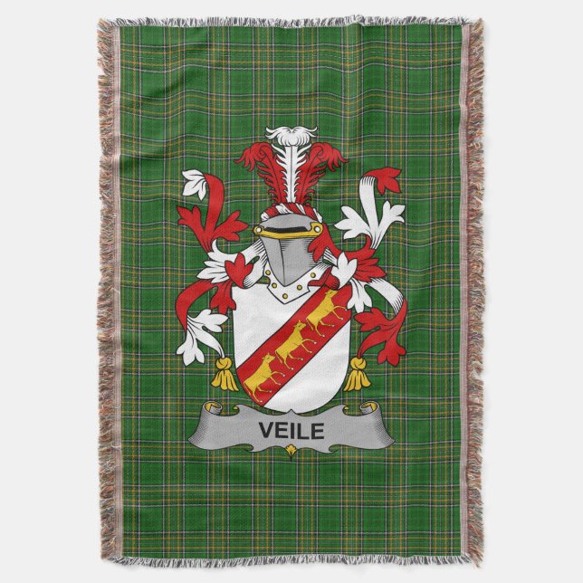 Couverture Armoiries irlandaises de Veille ou de Veale Famill (devant Vertical)