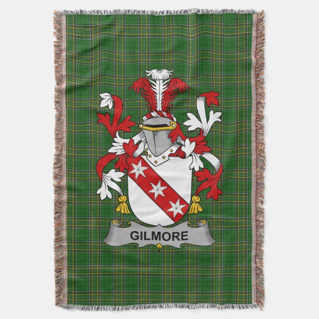 Couverture Armoiries irlandaises Gilmore Family Crest Irlande (devant Vertical)