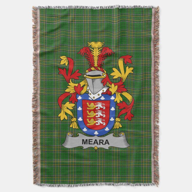 Couverture Armoiries irlandaises Meara ou O_Mara Casque de fa (devant Vertical)