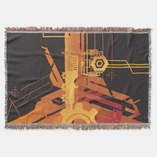 Couverture Arrière - plan tramé technique