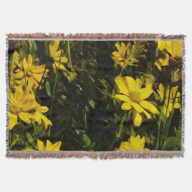 Couverture Arrowleaf Fleur sauvage Jaune Arrowley Abstrait (Devant)