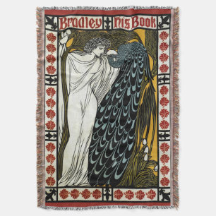 Couverture Art nouveau vintage, Le Baiser par William Bradley