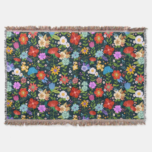 Couverture Art populaire floral mexicain (Devant)
