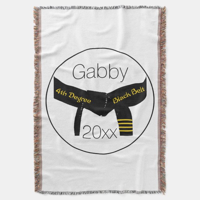 Couverture Arts martiaux 4e degré Ceinture noire (devant Vertical)