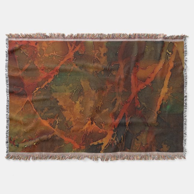 Couverture Automne profond Terre riche automne Abstrait (Devant)