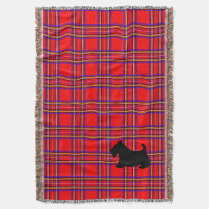 Couverture avec motif écossais pour Scottish Terri
