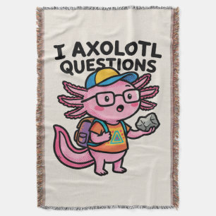 Couverture Axolotl nerd sarcastique je pose des questions sur