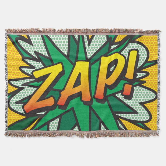 Couverture Bande dessinée Pop Art ZAP (Devant)