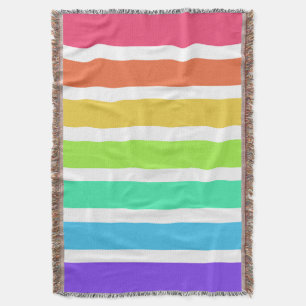 Couverture Bandes arc-en-ciel lumineuses