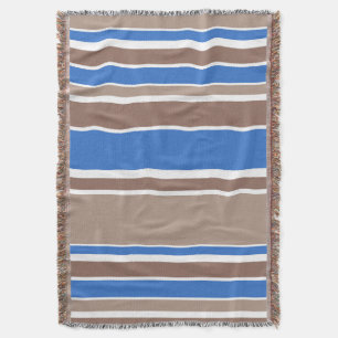 Couverture Bandes Brown et bleues