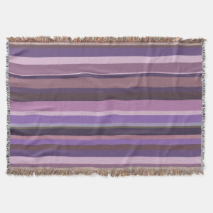 Couverture Bandes horizontales mauves